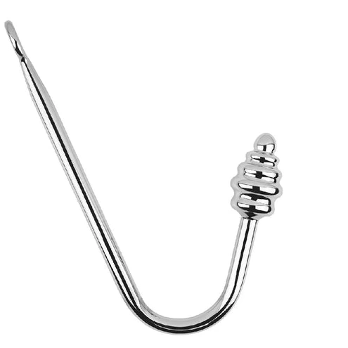 8826 Ribbed Hook Anal Screw-in GreatBenefit Set 0111